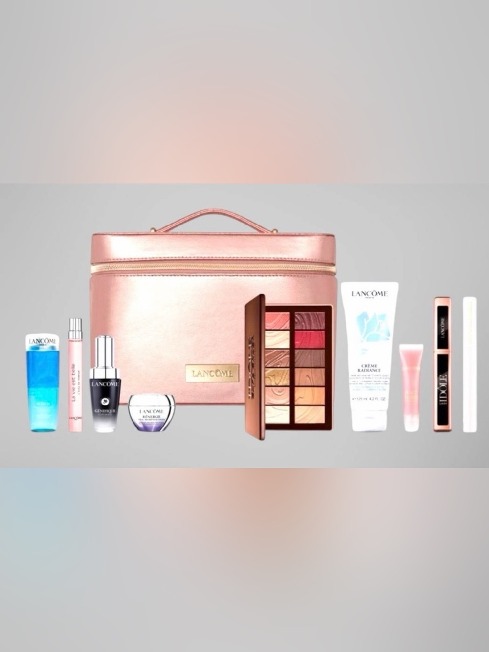 Brand new unopened Lancôme Cosmetic Set with Palette, serums & cosmetic bag - Picture 7 of 7
